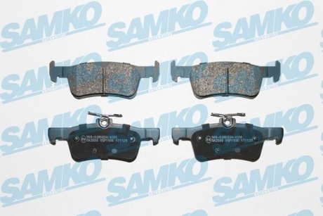 Фото автозапчасти колодки гальмівні P308 tyі SAMKO 5SP1930