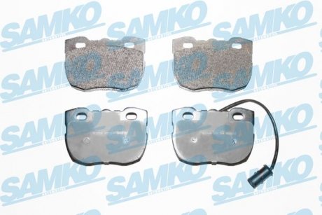 Гальмівні колодки, дискове гальмо (набір) SAMKO 5SP324
