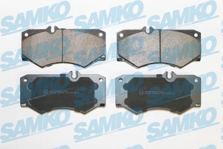 Колодки гальмівні передні DB207-410 SAMKO 5SP408 (фото 1)