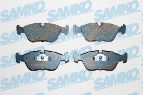 Гальмівні колодки, дискове гальмо (набір) SAMKO 5SP436