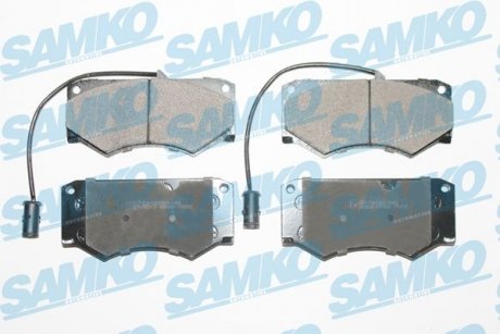 Гальмівні колодки, дискове гальмо (набір) SAMKO 5SP499
