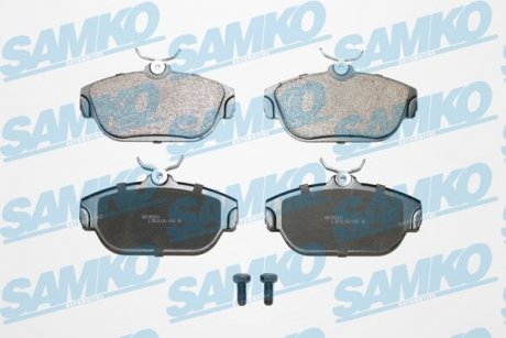 Гальмівні колодки, дискове гальмо (набір) SAMKO 5SP601 (фото 1)
