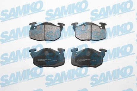 Гальмівні колодки, дискове гальмо (набір) SAMKO 5SP642