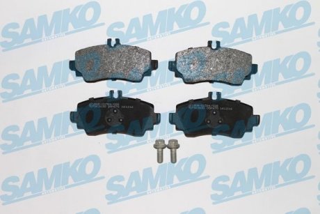 Гальмівні колодки, дискове гальмо (набір) SAMKO 5SP670