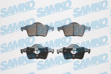 Гальмівні колодки, дискове гальмо (набір) SAMKO 5SP705