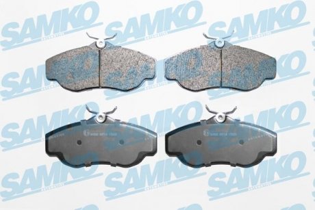 Гальмівні колодки, дискове гальмо (набір) SAMKO 5SP728