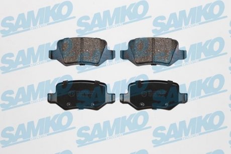 Гальмівні колодки, дискове гальмо (набір) SAMKO 5SP850