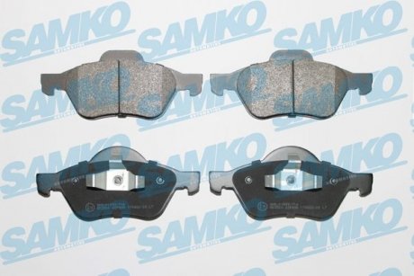 Колодки передние SAMKO 5SP898 (фото 1)