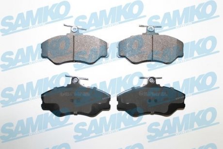 Гальмівні колодки, дискове гальмо (набір) SAMKO 5SP920 (фото 1)
