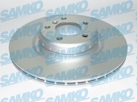 Диск гальмівний bimetalic BMW SAMKO B2088VBR (фото 1)