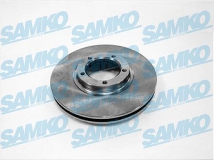 Диск гальмівний TRANSIT 14 -00 wentylowana przуd SAMKO F1601V (фото 1)