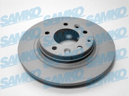 Диск гальмівний (задній) Mazda 6 02-13/MX-5 05-14 (280x10) (з покриттям) SAMKO M5005PR