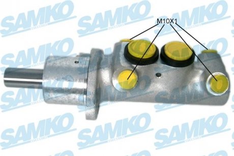 Головний гальмівний циліндр SAMKO P16137 (фото 1)