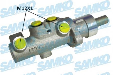 Головний гальмівний циліндр SAMKO P30374 (фото 1)