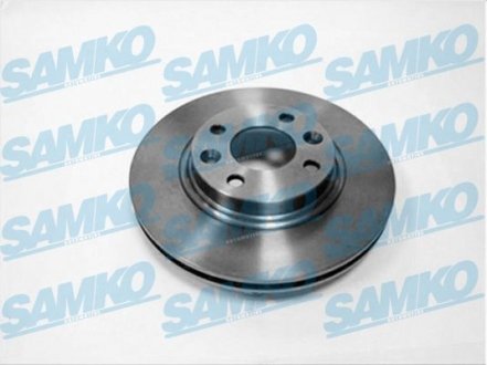 Диск гальмівний CLIO IV SANDERO wentylowana przуd SAMKO R1062V (фото 1)
