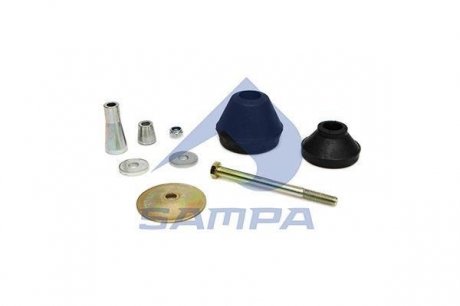 Подушка двигателя перид (компл.) 814D/OM364 SAMPA 010.788 (фото 1)