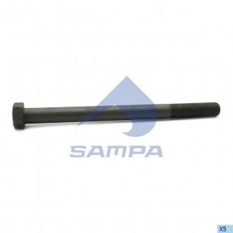 Болт кріплення відбійника ресори MAN TGX/TGS/TGA M20x2x260mm SAMPA 020.211