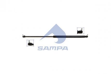 Газова пружина капоту SAMPA 020.225