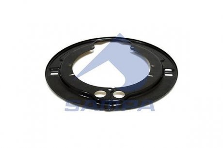 Защита (Пыльник) тормозного барабана MAN TGA (колесо)264x451x15 (81501010209) SAMPA 020.326