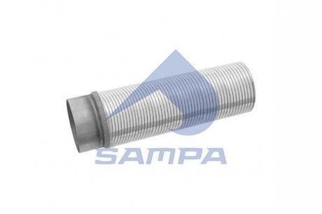 Труба глушителя начальная MAN TGA/TGS d110xd111mm L-375mm SAMPA 020.394 (фото 1)