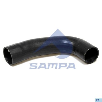 Фото автозапчастини патрубок радіатора VOLVO FH/FM/FMX/NH d57x60mm верхній SAMPA 030.399