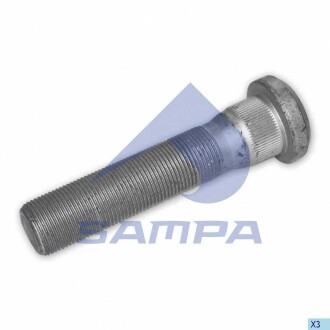 Фото автозапчасти болт колеса VOLVO FH12/FH16, Renault PREMIUM M22x1.5mm L-124/114mm SAMPA 031.072