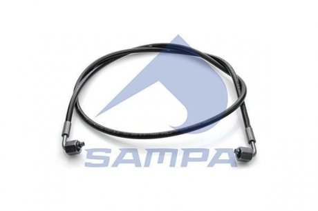 Шланг підйому кабіни VOLVO (L=1440mm, M14x1,5mm/M14x1,5mm) SAMPA 031.133 (фото 1)