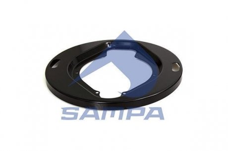 Защита колодок тормозных SCANIA 3/4-SERIES P/G/R/T d241x449x28mm (на 1 сторону) SAMPA 040.127 (фото 1)