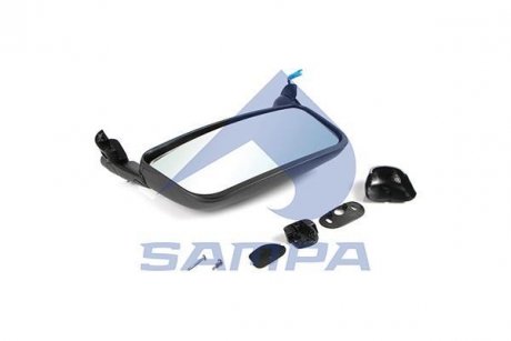 Дзеркало scania 4 lh (електро+підігрів) одинарне SAMPA 042.104