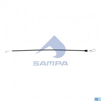 Трос открытия боковой ниши SCANIA P/G/R/T- SERIES CG/CR19 SAMPA 044.378