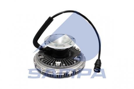 Вискомуфта вентилятора (гидромуфта, вентилятор охлаждение двигателя) DAF 85CF, CF85 (260 мм) (1441774 | -01) SAMPA 051.023