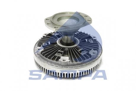 Вискомуфта вентилятора (гидромуфта, вентилятор охлаждение двигателя) DAF F95 / 95XF / XF95 (c 2002 г.в.) (244 мм) (1376148 | -01) SAMPA 051.033