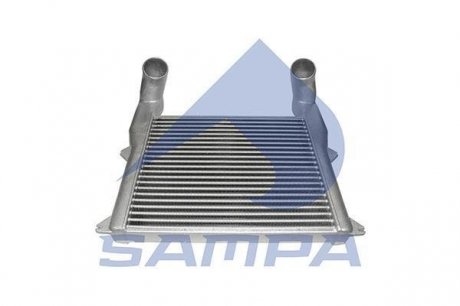 Радиатор интеркулера DAF CF75 / CF85 / ATI F95 / F50 / XF95 = 610X560X43 (0289936 |) SAMPA 051.071 (фото 1)