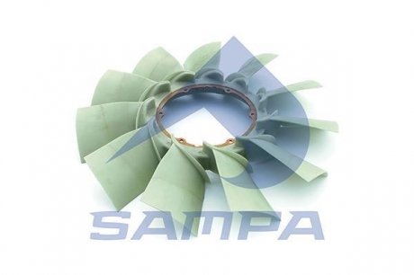 Крильчатка DAF вентилятора (1644886) SAMPA 051.232 (фото 1)