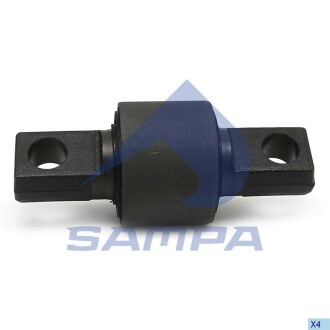 Фото автозапчасти сайлентблок реактивной тяги DAF d70xd21x130mm SAMPA 051.401