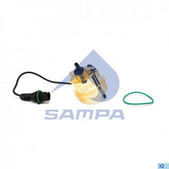 Отстойник сепаратора фильтра DAF XF105 с датчиком SAMPA 053.486 (фото 1)