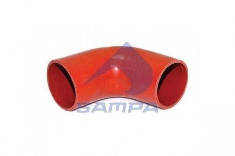 Колено шланга радиатора (90х130/130) красное/ / 8134300 SAMPA 060.275 (фото 1)