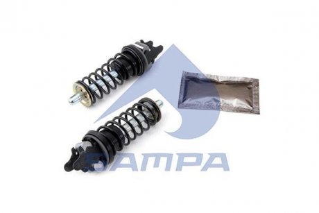 Ремкомплект гальмівних колодок SAMPA 060.568