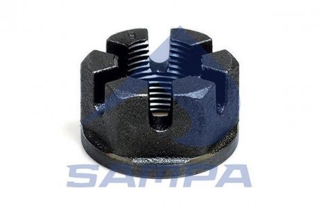 Фото автозапчастини гайка ступиці SAF EBN/ESN/ESNM/ESNMP/EZN/RS/WESN/WESNM/WEZN/WEZNM M42x3mm H-42mm ключ-65 SAMPA 070.036