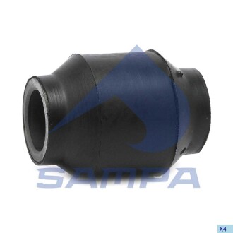 Фото автозапчастини сайлентблок ресори BPW KH/KM/KR/NH/NR/SH/SKH d24xd50x68mm SAMPA 070.058