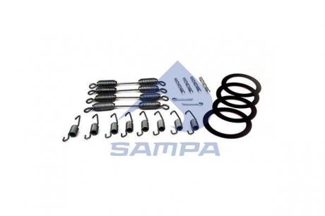 Ремкомплект колодки барабанной BPW H / R Series (0980102010 |) SAMPA 070.555