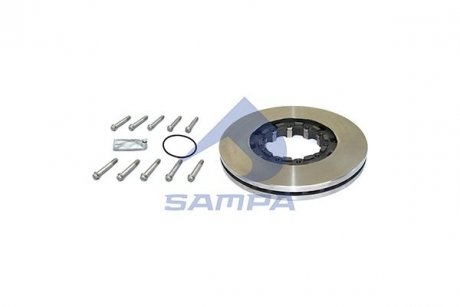 Гальмівний диск с РМК (430mmx48mm) SAF 4079001303 SAMPA 075.158/1