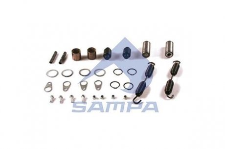 Ремкомплект тормозной колодки на колесо SAF d31,7 (3434360200 |) SAMPA 075.566