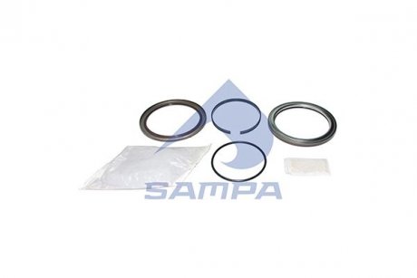 Ремкомплект ступицы колеса SAF B9/BA9/BI9/BL9/BIL9 (без венца ABS) SAMPA 075.614 (фото 1)