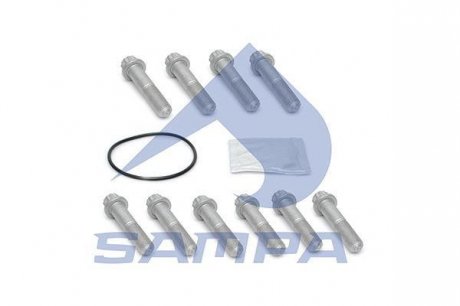 Болт диска гальмівного компл. SAF M14x1.5x65mm + кільце SAMPA 075.620