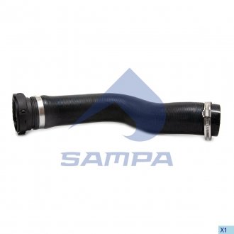 Патрубок системы охлаждения Renault T >2013 EURO 6 SAMPA 076.080