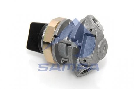 Многоходовой клапан защитный 4-х контурный 10Бар, M10x1 AE1111 распределительный (вентиляционный клапан (3/2 ходовой клапан)) IVECO (0019975036) SAMPA 094.098 (фото 1)
