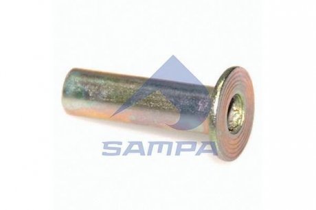Заклепка 6x20 стальна трубчаста SAMPA 094.151 (фото 1)
