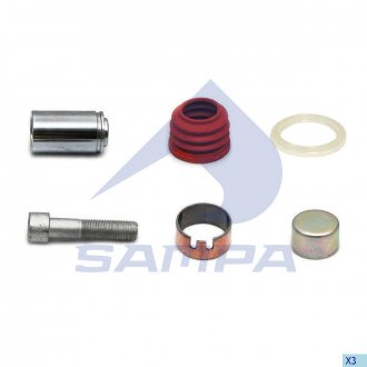 Ремкомплект суппорта (палец+пыльник) SN7/SK7 SAMPA 094.559 (фото 1)