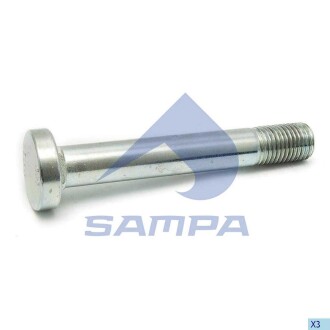 Фото автозапчастини болт ресори BPW M30x3,5x202,5mm SAMPA 101.129